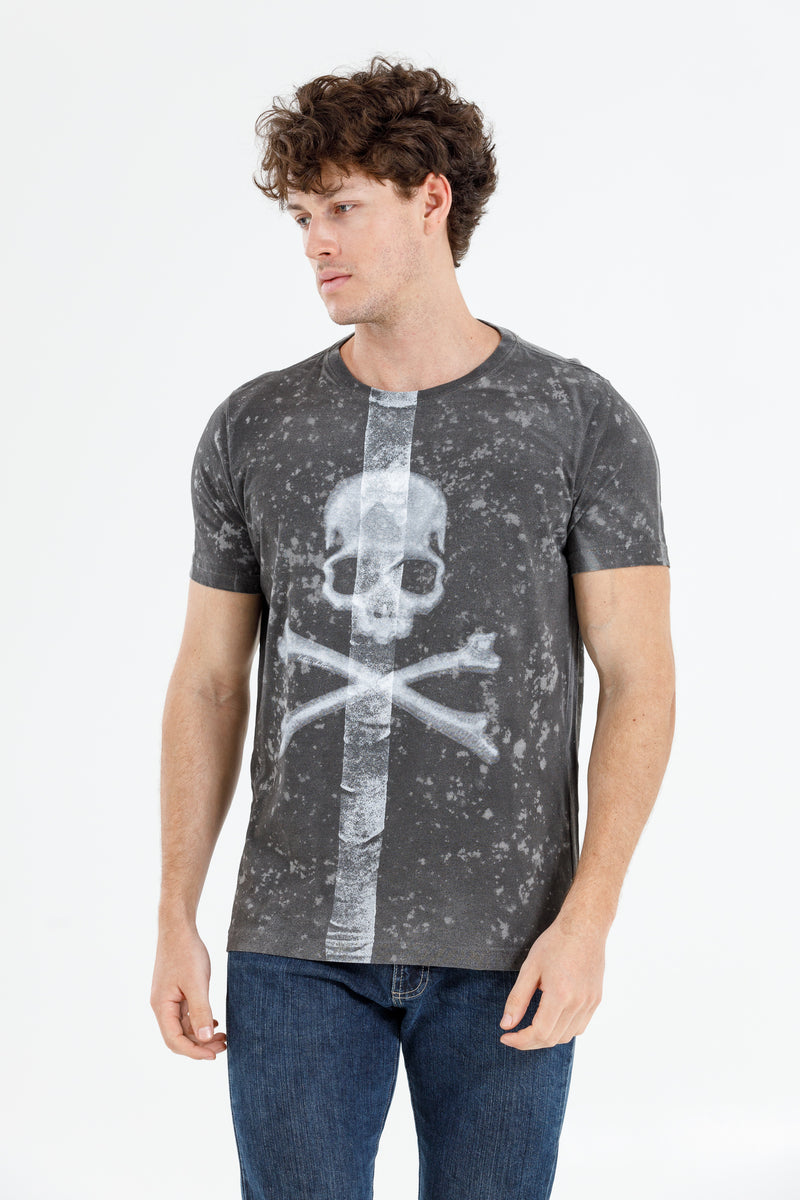 Camiseta Stripe Skull