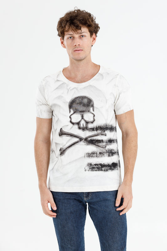 Camiseta Off White Skull Bones