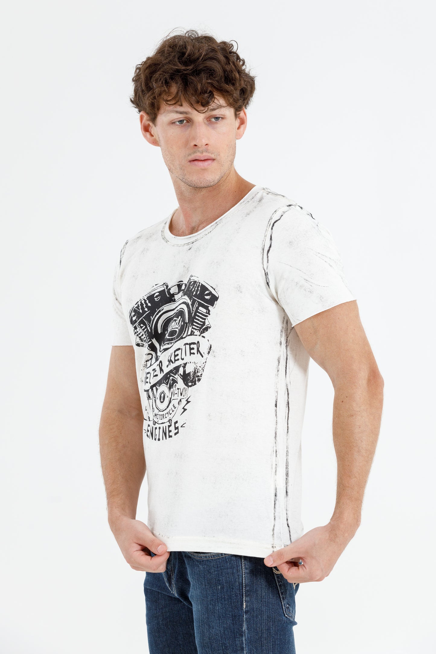 Camiseta Off White Engine